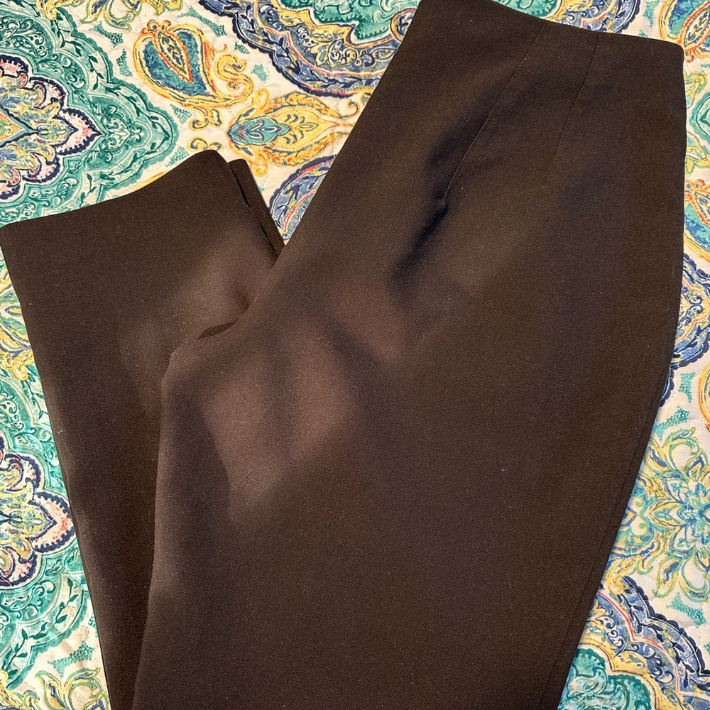Nine West Classic Black Dress Pants cropped